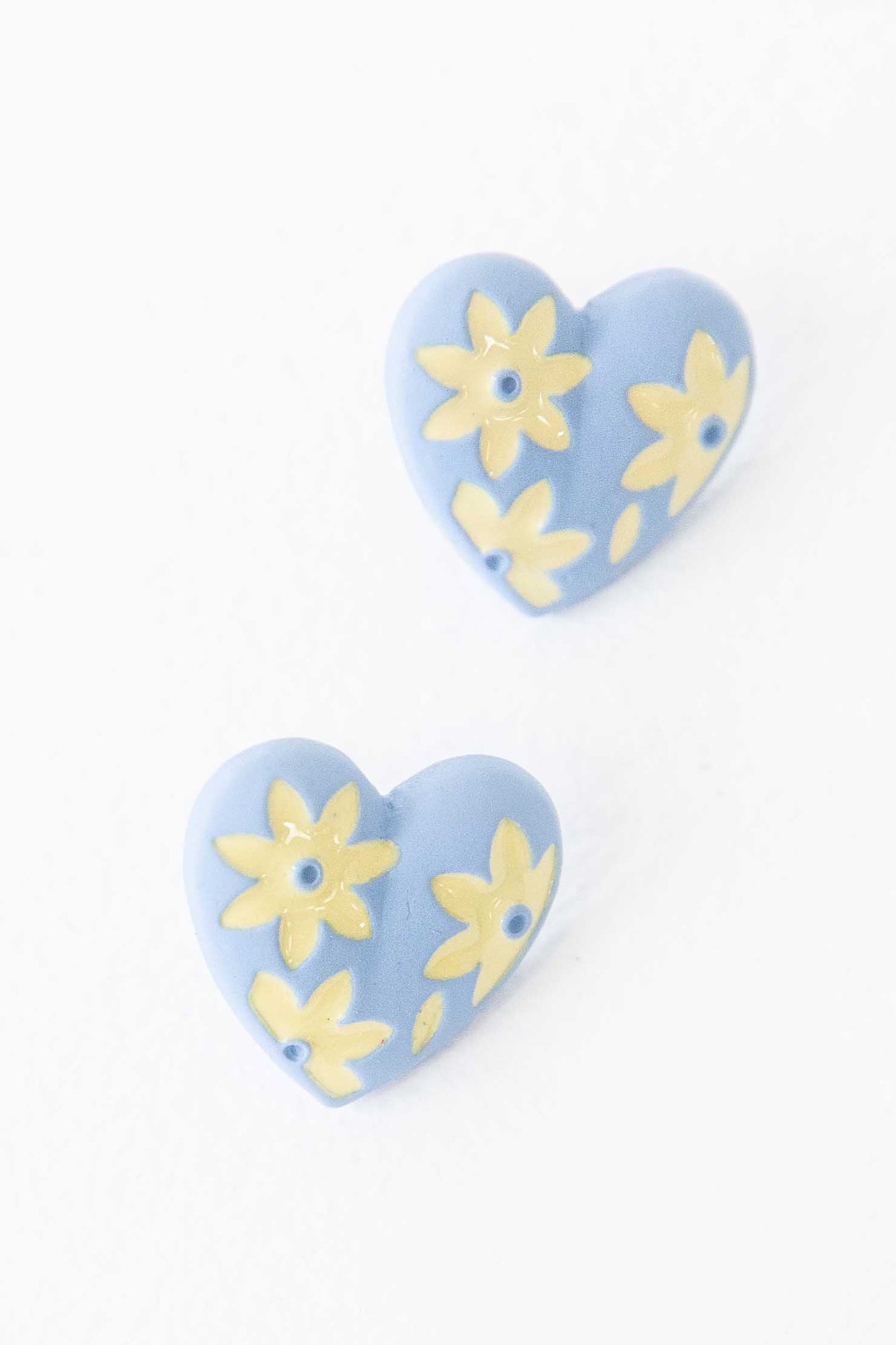 Flower Lover Stud Earrings | Blue