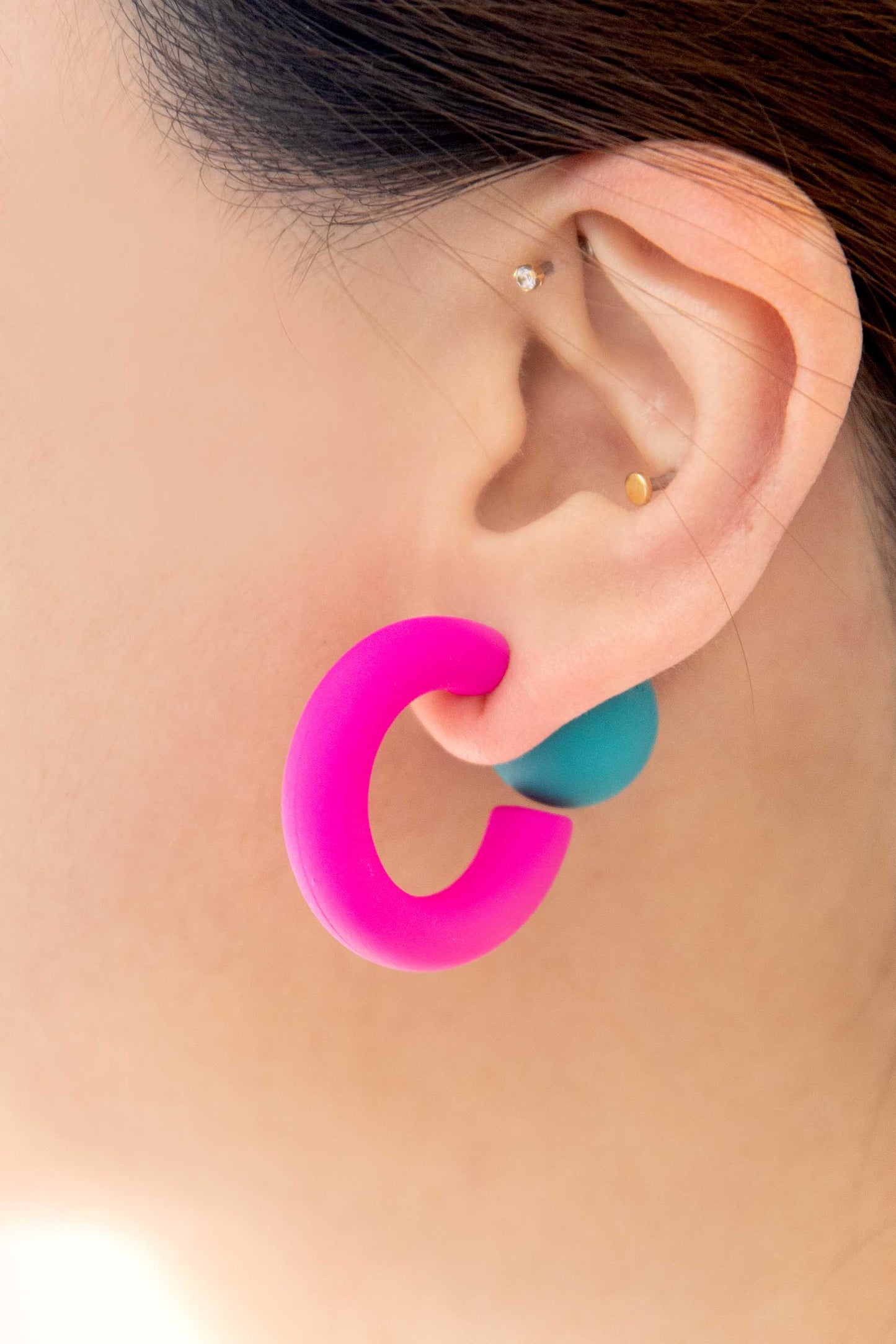 Aerobic Hoop Earrings | Oceana