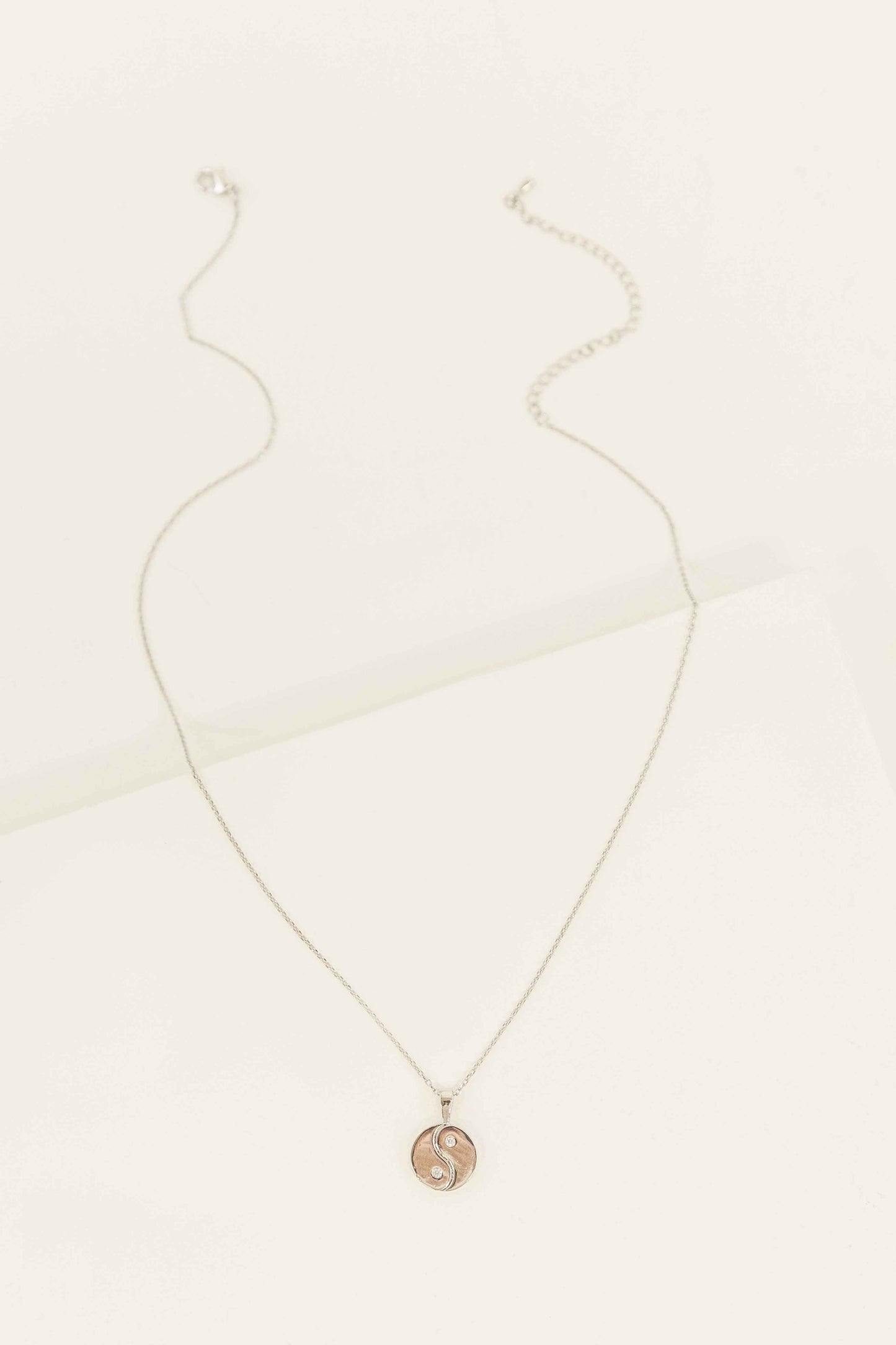 Yin Yang Necklace | Silver