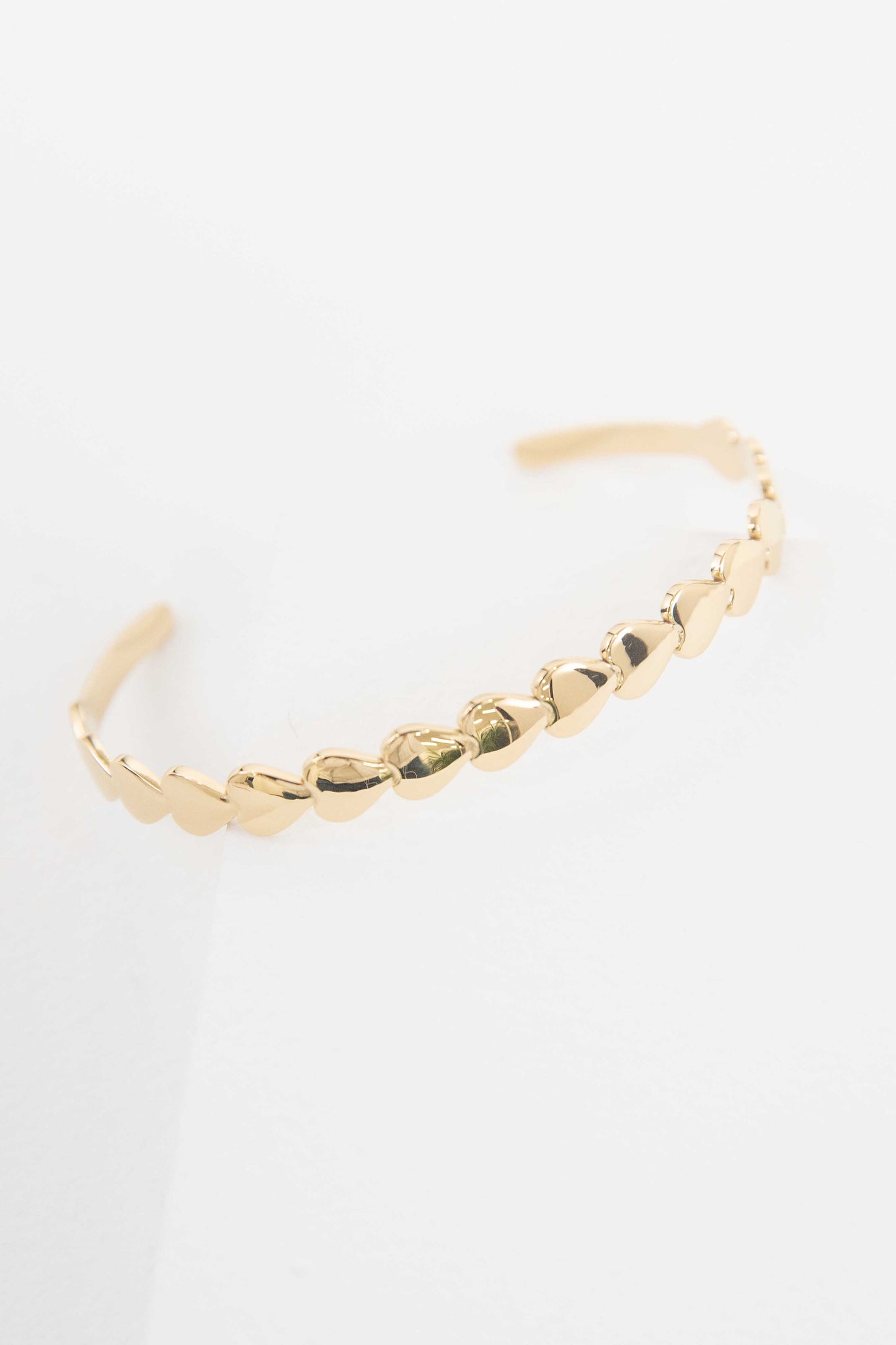 Spades Cuff Bracelet | Gold