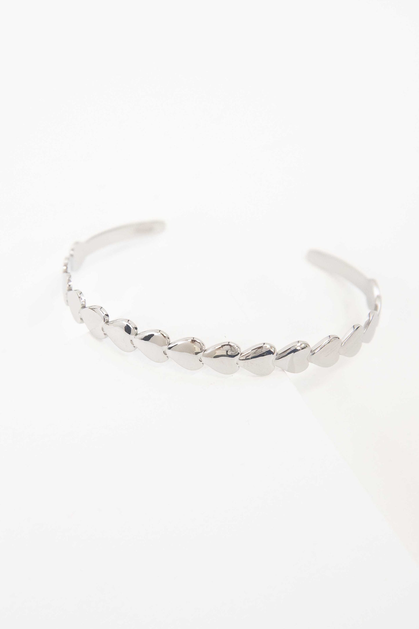 Spades Cuff Bracelet | Silver