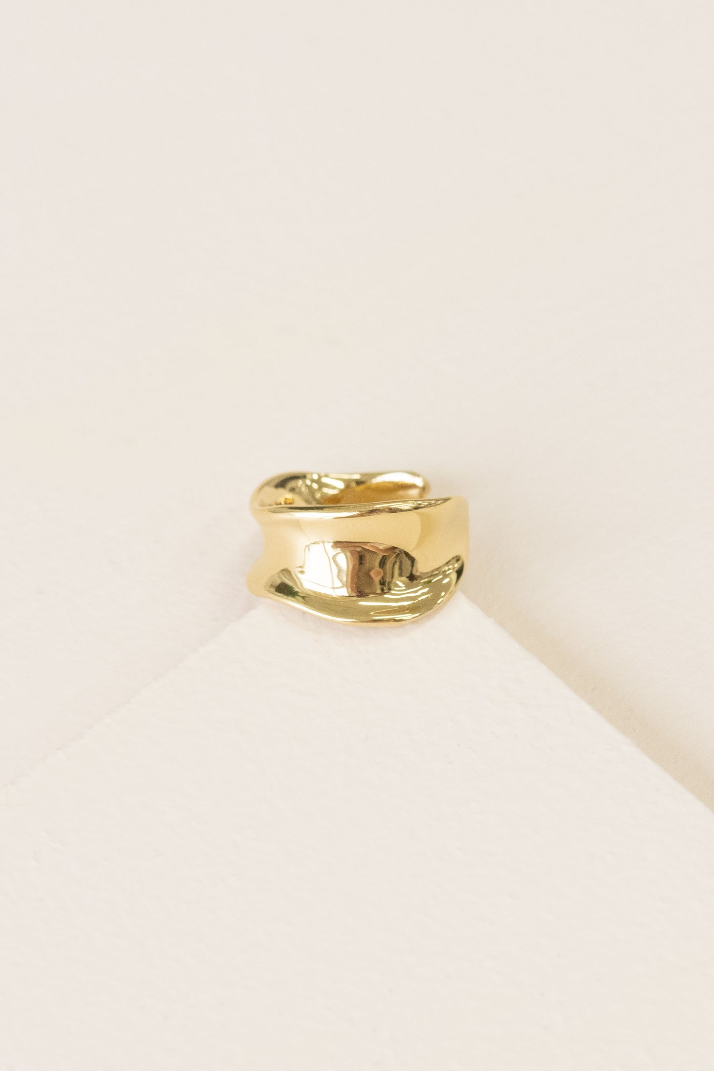 Sculpted Adjustable Ring